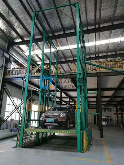 導軌式汽車升降平臺